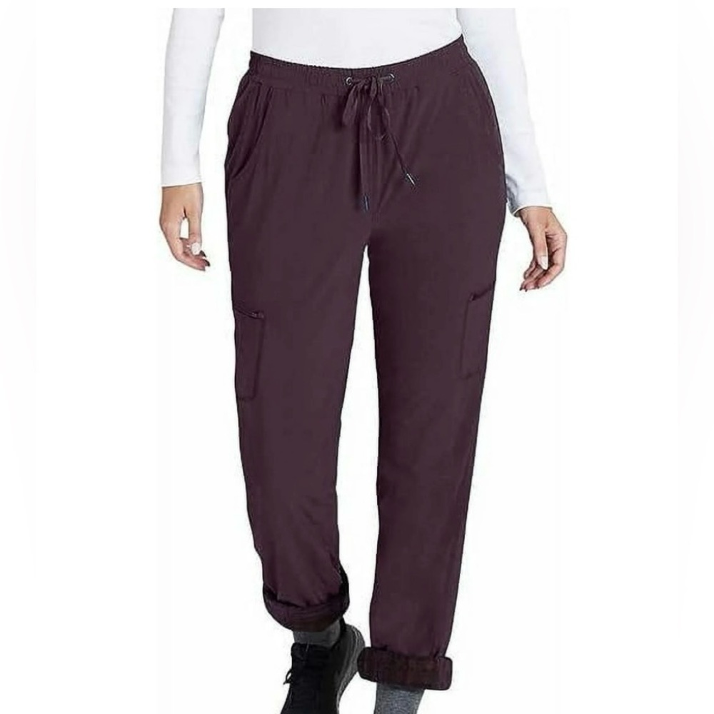 Eddie Bauer NWT Ladies' Fleece Lined Pant (Purple) size 16